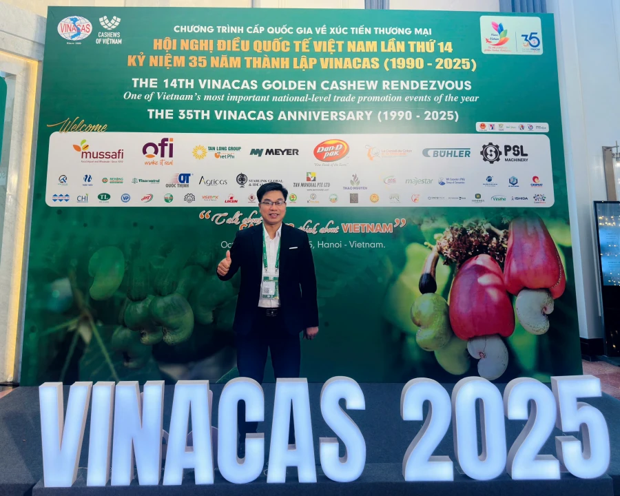 Vegetexco participates in the 14th Vietnam International cashew conference